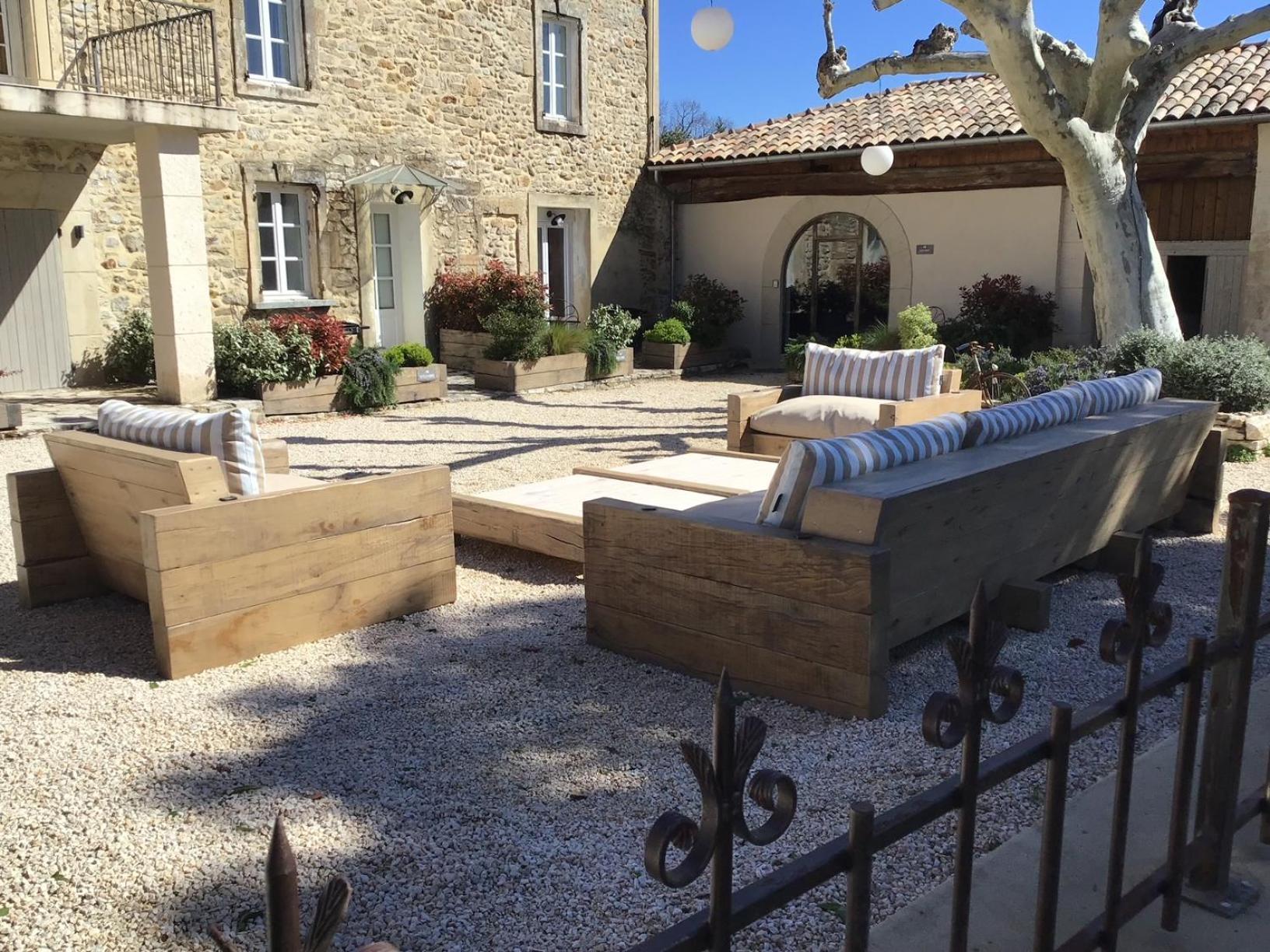 Domaine Chamarel Villa Saint-Paulet-de-Caisson Eksteriør bilde