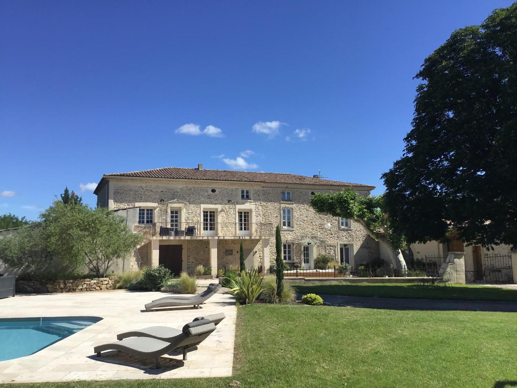 Domaine Chamarel Villa Saint-Paulet-de-Caisson Eksteriør bilde